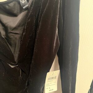 Cheyenne Formal One-Shoulder Velvet Dress